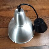 Luminaire suspension cloche métal style industriel