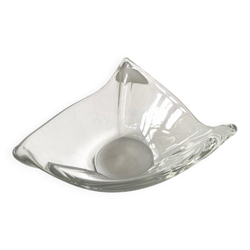Vide poche, coupe en cristal Daum