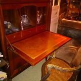 English-style solid wood secretary.