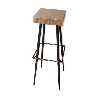 Vintage harness, metal wood, restored