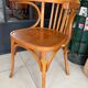 Fauteuil de bureau Baumann bois courbé 1950