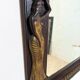 Art Deco style mirror in carved wood