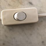 Ceramic and metal table lamp