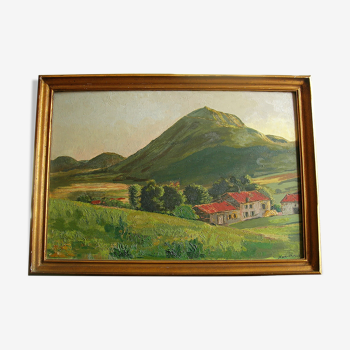 Landscape Puydômois by Jean Camus (1877-1955)