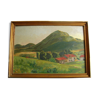 Landscape Puydômois by Jean Camus (1877-1955)