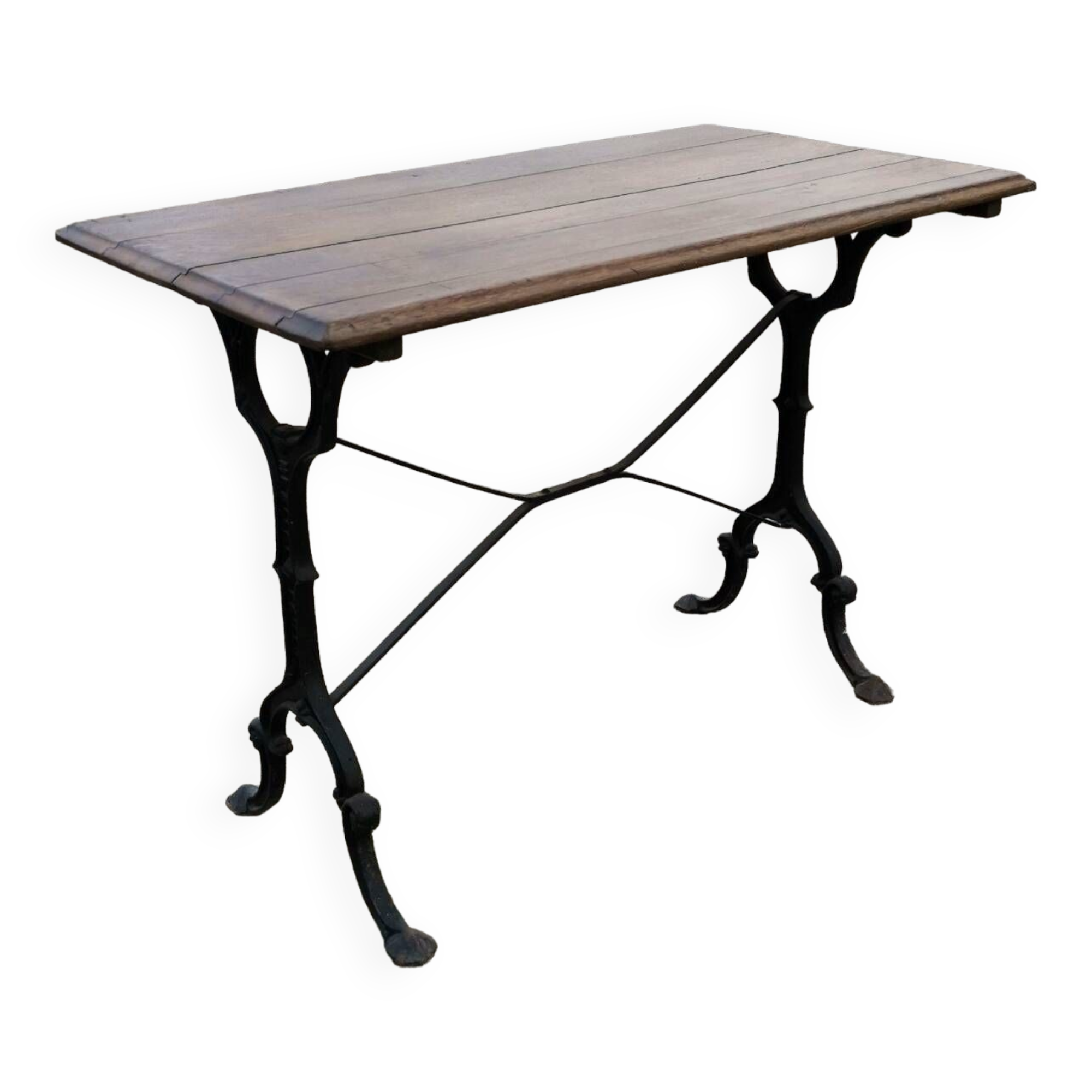 Antique bistro table by Martin Meallet Paris