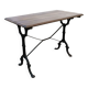 Table ancienne de Bistrot par Martin Meallet Paris