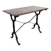 Antique bistro table by Martin Meallet Paris