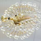Modern crystal tassel chandelier