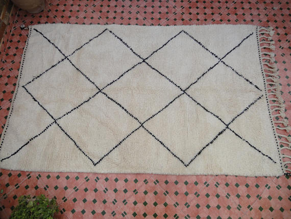 Beni ouarain 155x250cm carpet