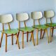 Chaises de bistro Ton, ensemble de 4