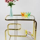 Table with a newspaper holder, 1980s