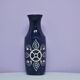 vintage blue & white West Germany vase Bay
