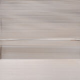 Post-modern pair of easy chairs in chrome and plastic wire - 1960s