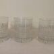 Christmas Pop-up 2022 - Trio of cut crystal whisky glasses