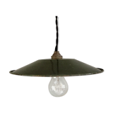 Former green factory hanging lamp