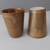 SET OF 4 VINTAGE DIGOIN STAMPED CUPS