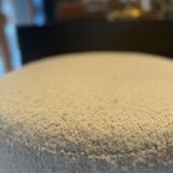 Bar Stool in Bouclette Canvas