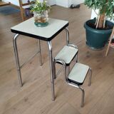 Formica step stool with two steps