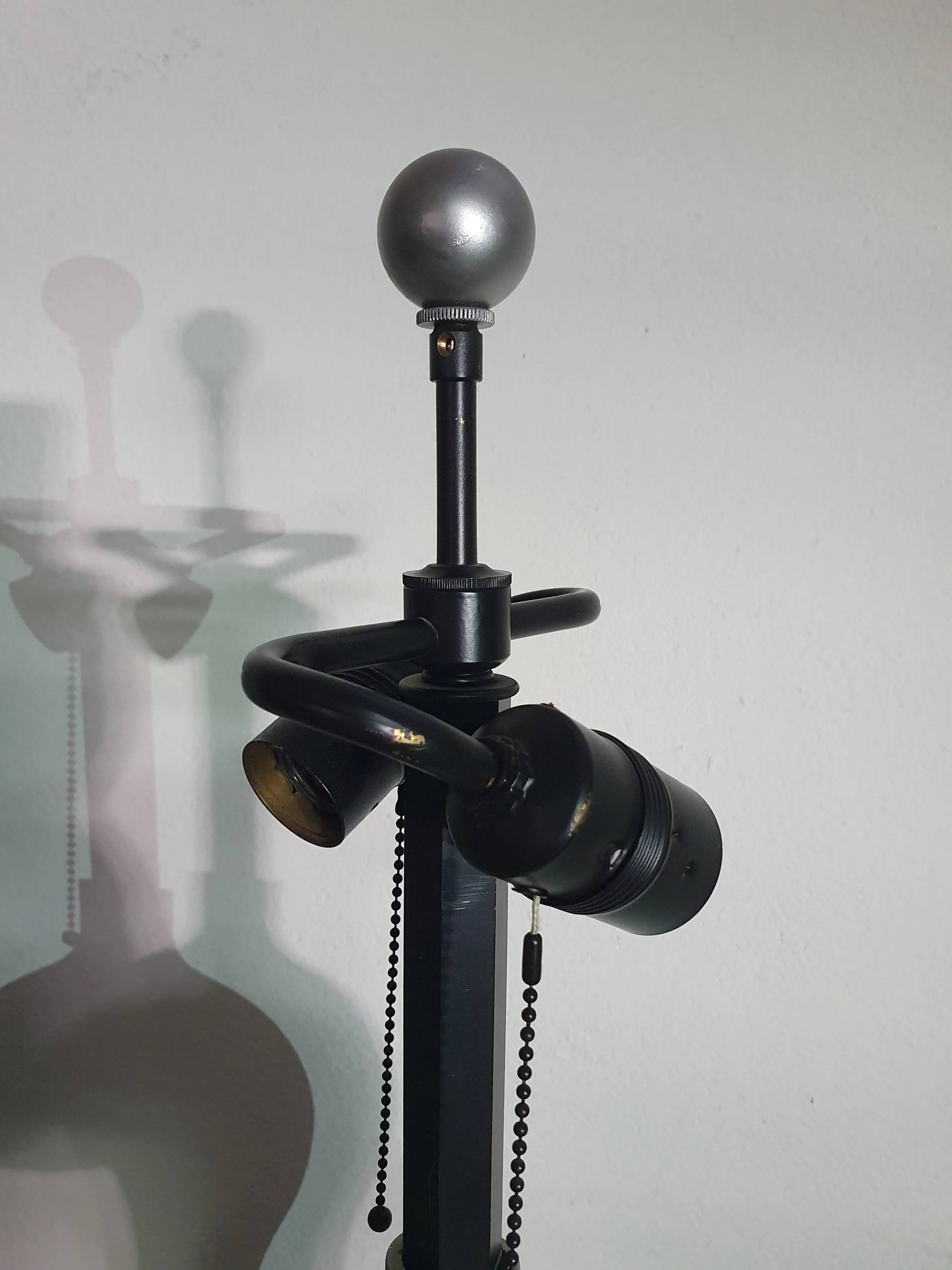Lot de deux lampes Donghia. Modèle Rafaela de John Hutton.