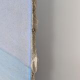 Large format modern art oil painting, female figure on the beach, 20th century