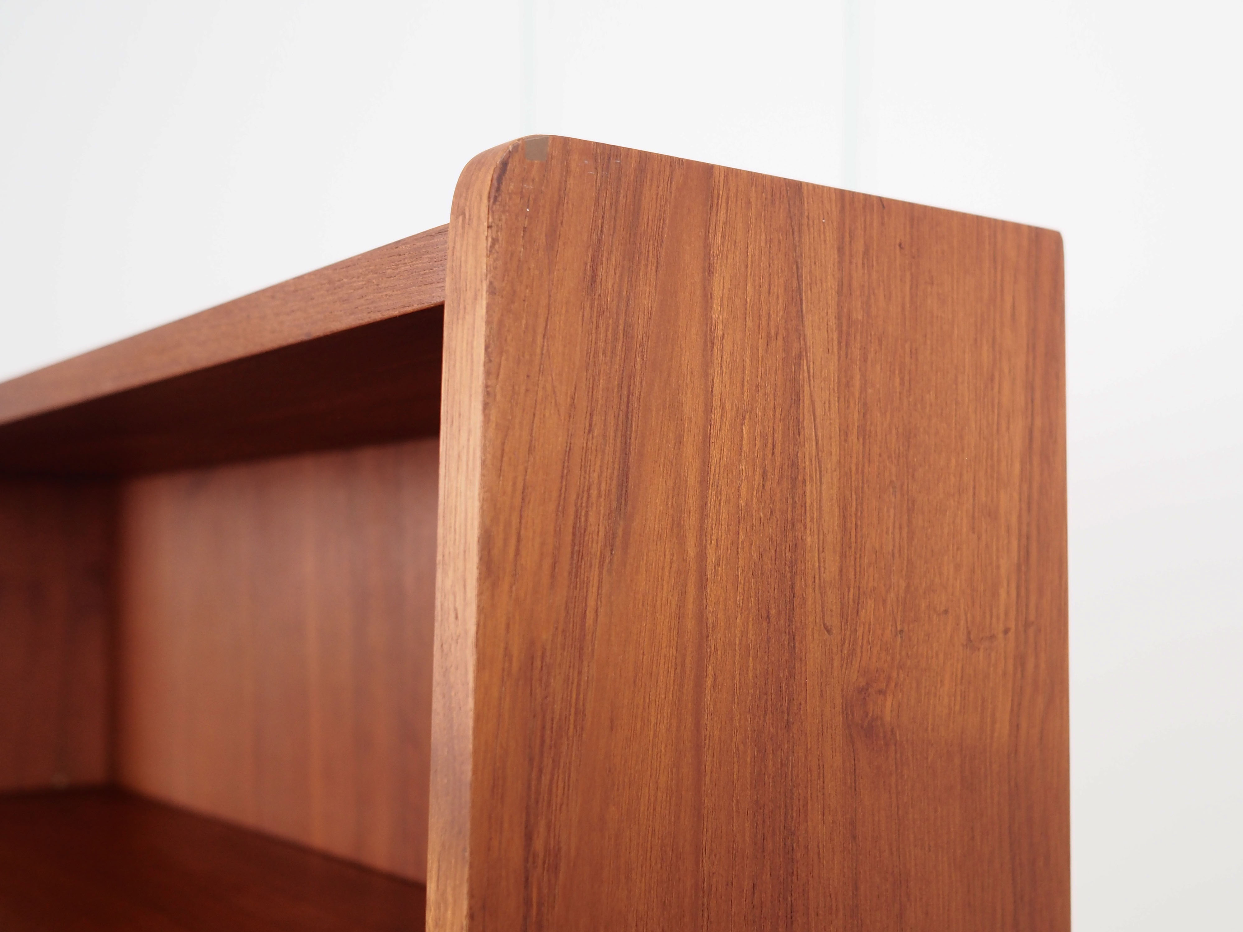 Teak bookcase, Danish design, 1960s, designer: Johannes Sorth, production: Bornholm