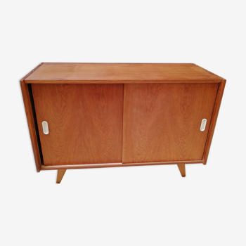 Sideboard, Jiří Jiroutek, Scandinavian style, Czechoslovakia, 1960, U452 (Interier Praha)