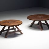 Rustic Antique Coffee Table, France, 1960s