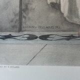 Lithographie Henry Ryland