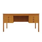 Ash desk, Danish design, 1970s, manufacturer: Domino Møbler