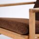 The Sled Chair - Model BM2254 - Oak - Brown cushions - Børge Mogensen - Fredericia Chair Factory