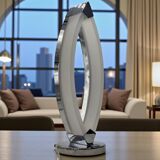 2010-2020 Wofi Leuchten LED Table Lamp - Sculptural Triple-Intensity