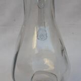 Carafe en verre soufflé