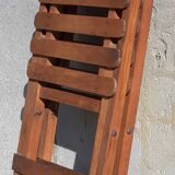 Foldable wooden chairs from the 50s