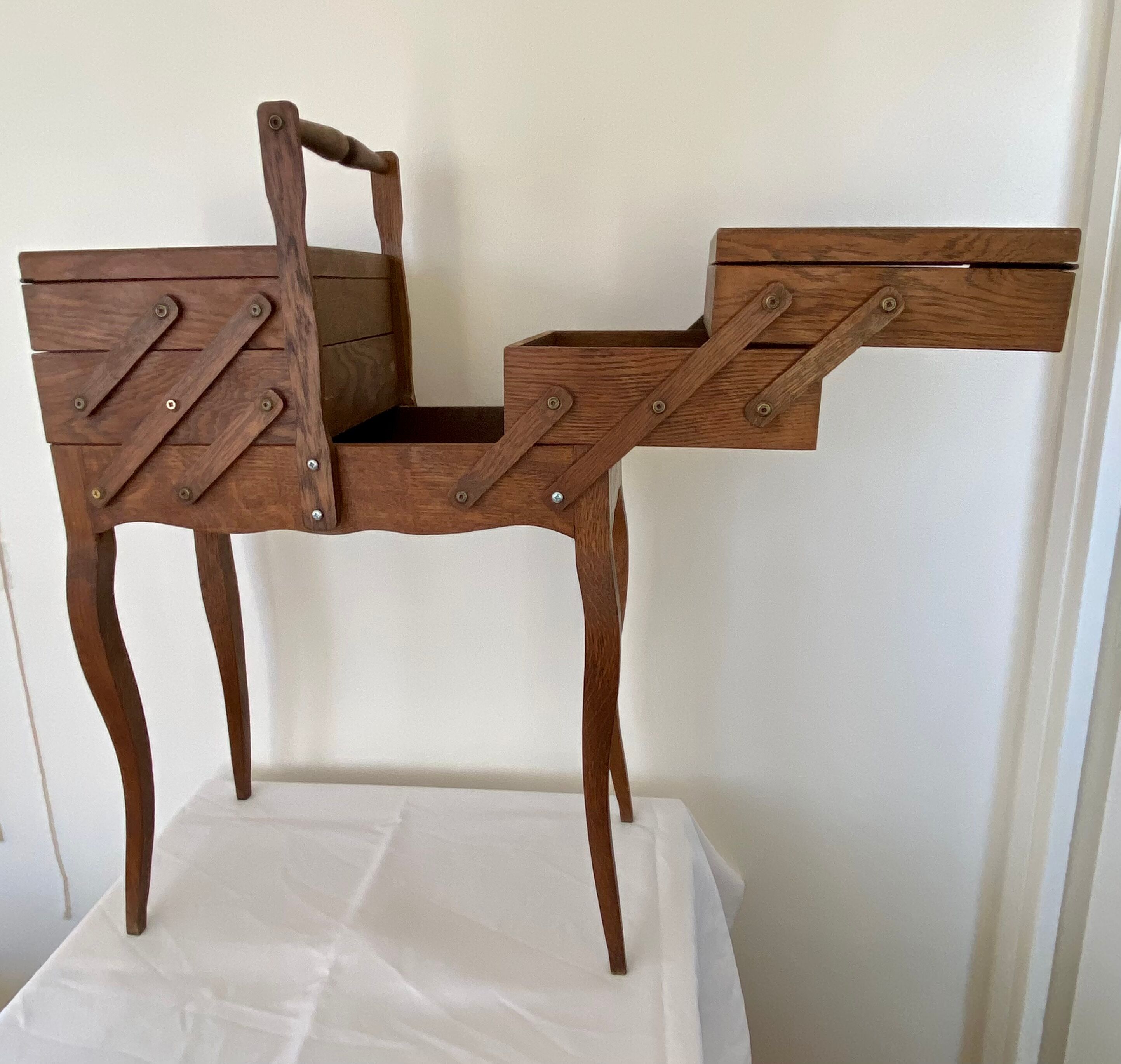 Vintage sewing worker