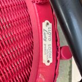 Armchair Lloyd Loom vintage rose