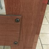 Old table football wood chrome vintage