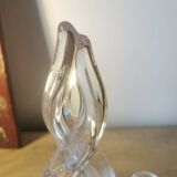 Pair of 2 Vannes crystal candlesticks