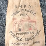 Bag burlap union perénéo ariegoise red