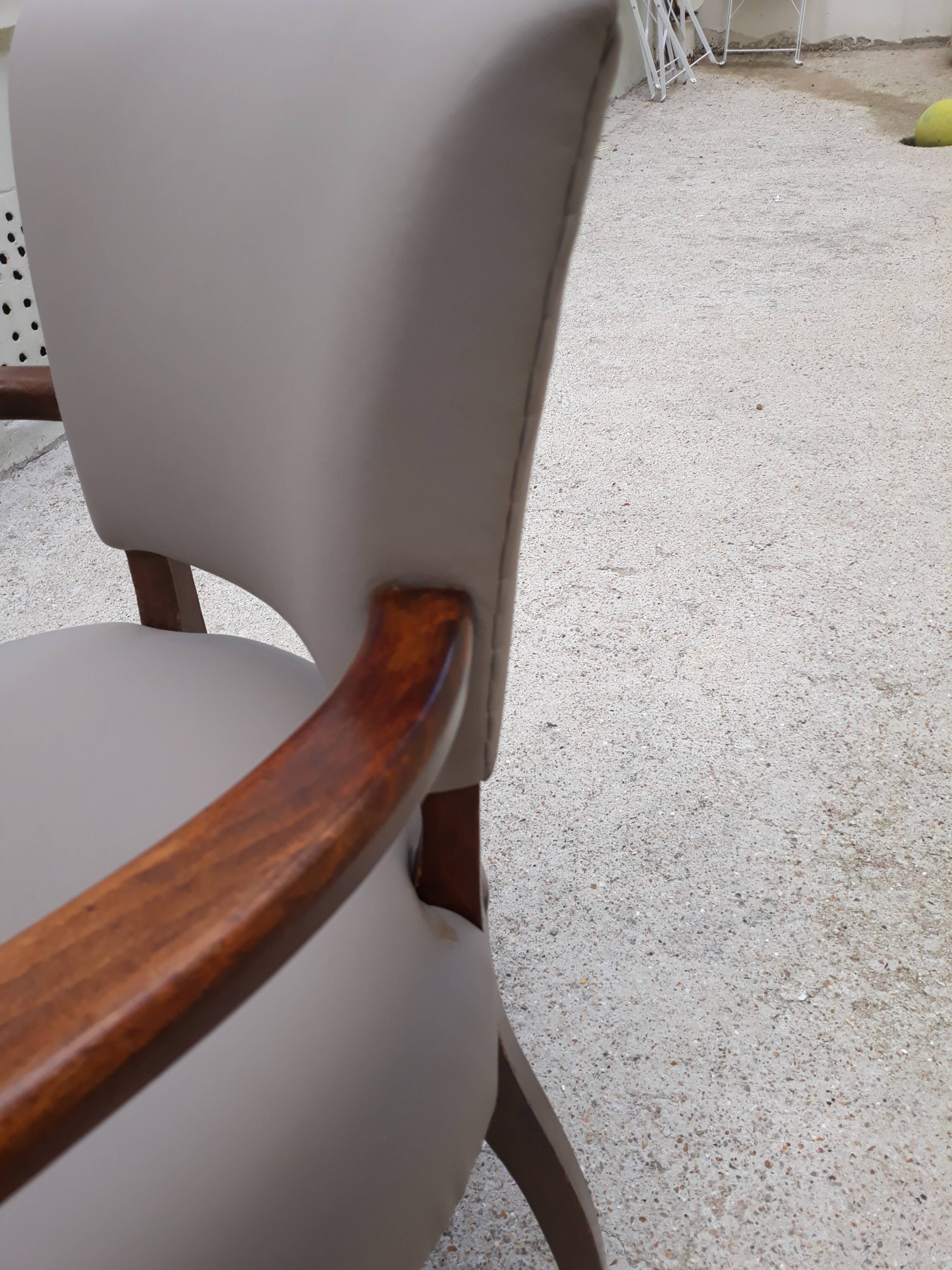 Armchair bridge art deco