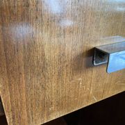 Petit meuble art deco acajou