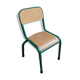 Vintage green school chair