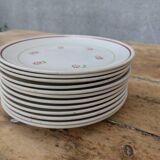 Set of 12 dessert plates
