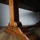 Authentic solid wood monastery table