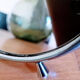 Mirror round Barber magnifying 60s