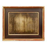 Painting on panel / signed lower left - 20th