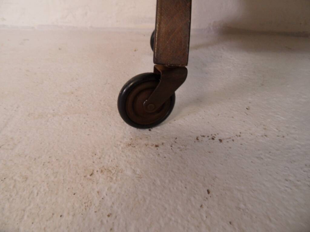 Vintage magazine trolley