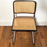 Marcel Breuer black chair B32 Cesca Made in Italy