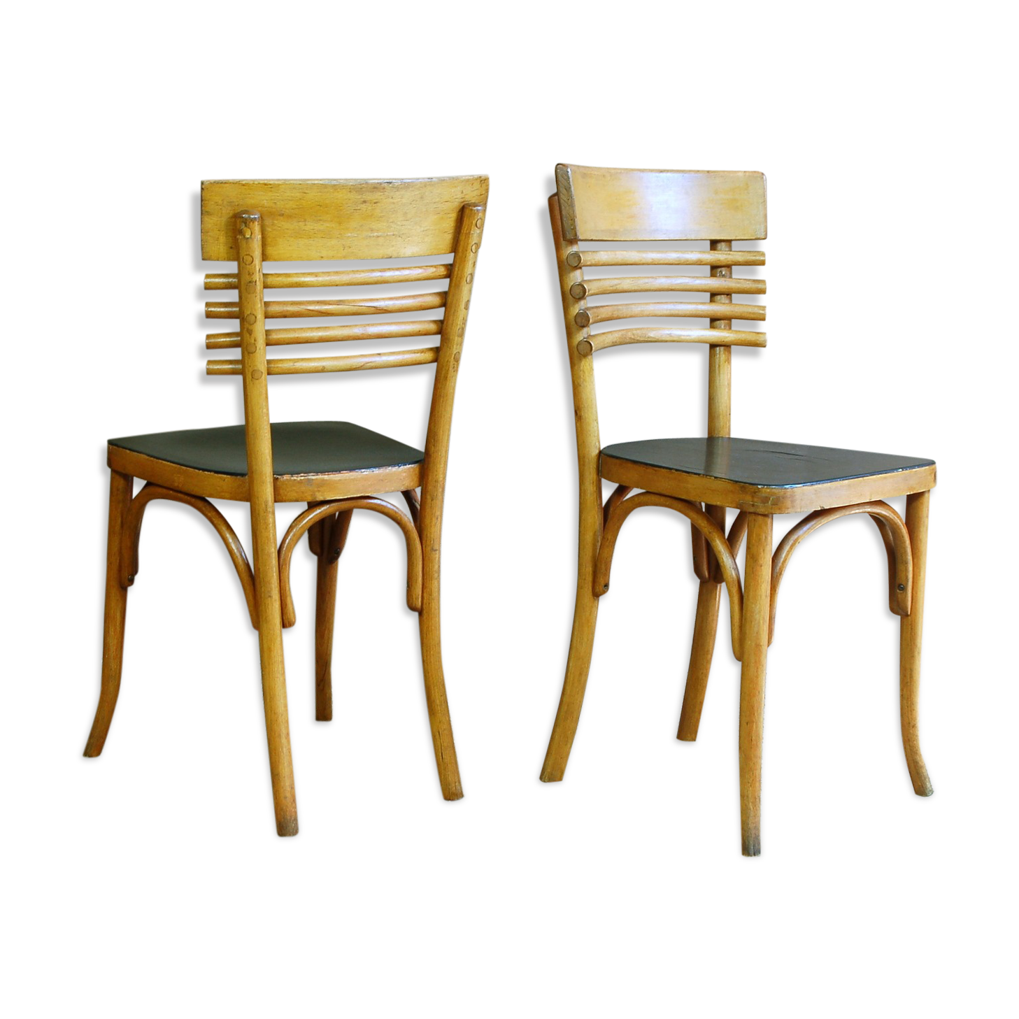 Pair of bistro chairs