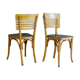 Pair of bistro chairs
